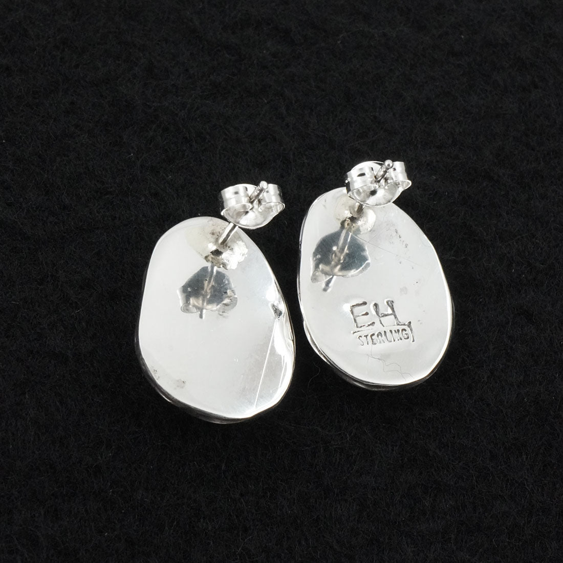 Ernest Hawthorne Turquoise & Sterling Silver Earrings
