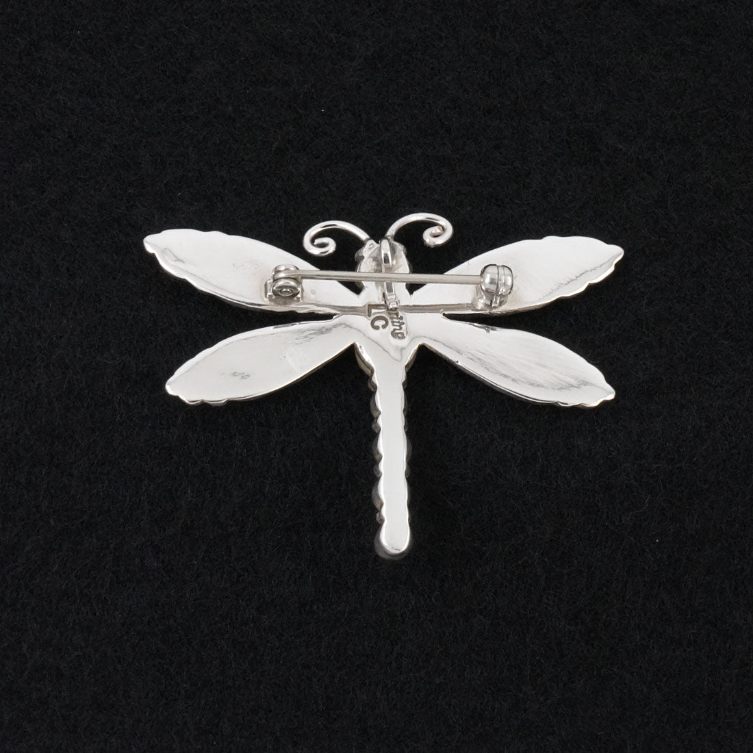 Lee Charley Turquoise & Sterling Silver Pendant/Pin