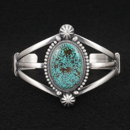 Darrin Livingston Turquoise & Sterling Silver Bracelet