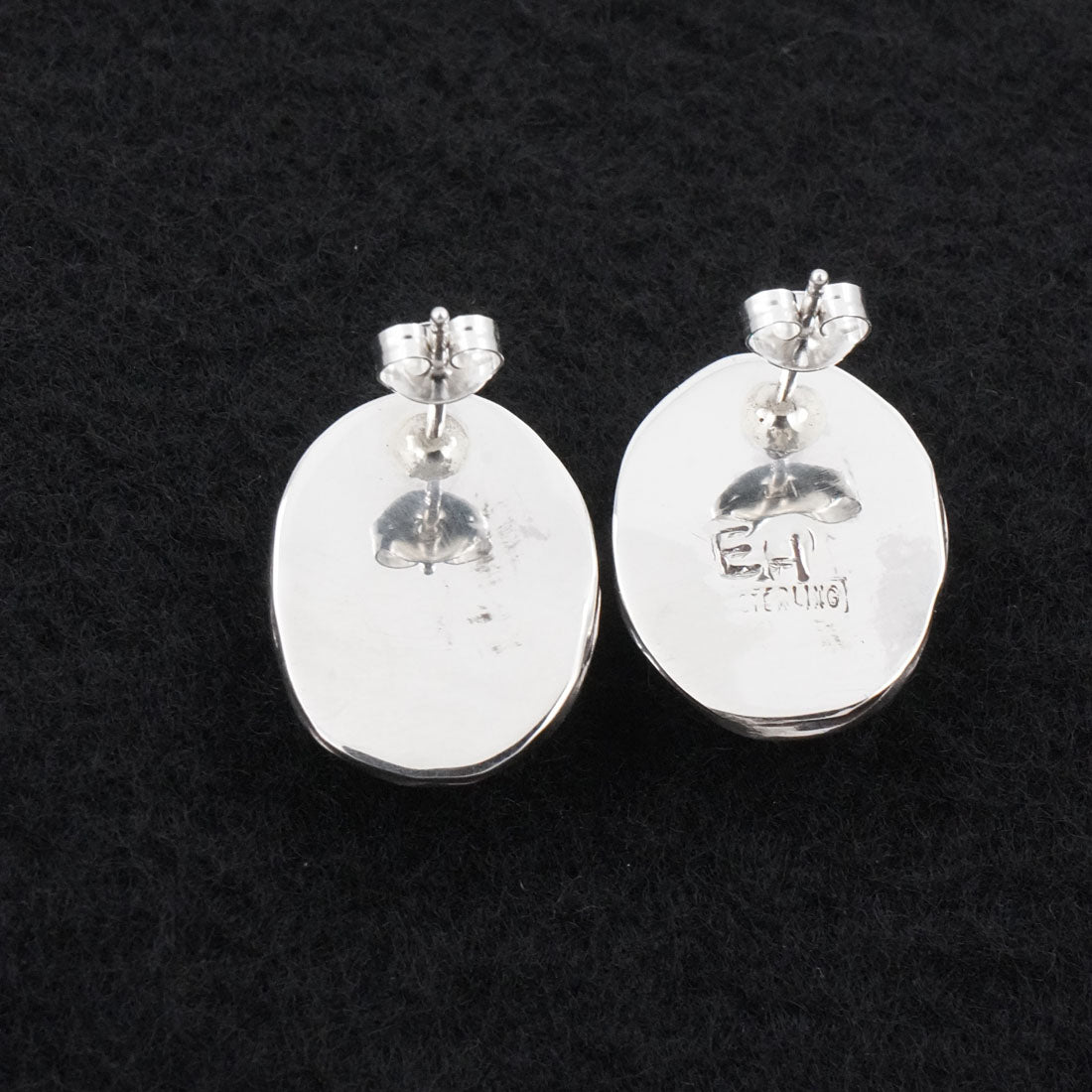 Ernest Hawthorne Turquoise & Sterling Silver Earrings