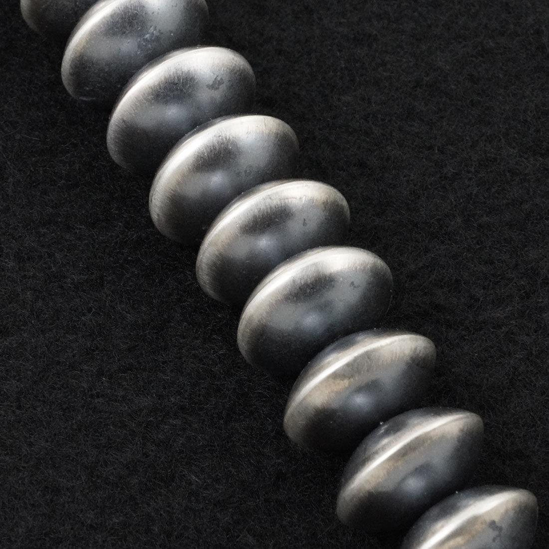 Bryannen Halwood Sterling Silver Navajo Pearl Necklace 22"