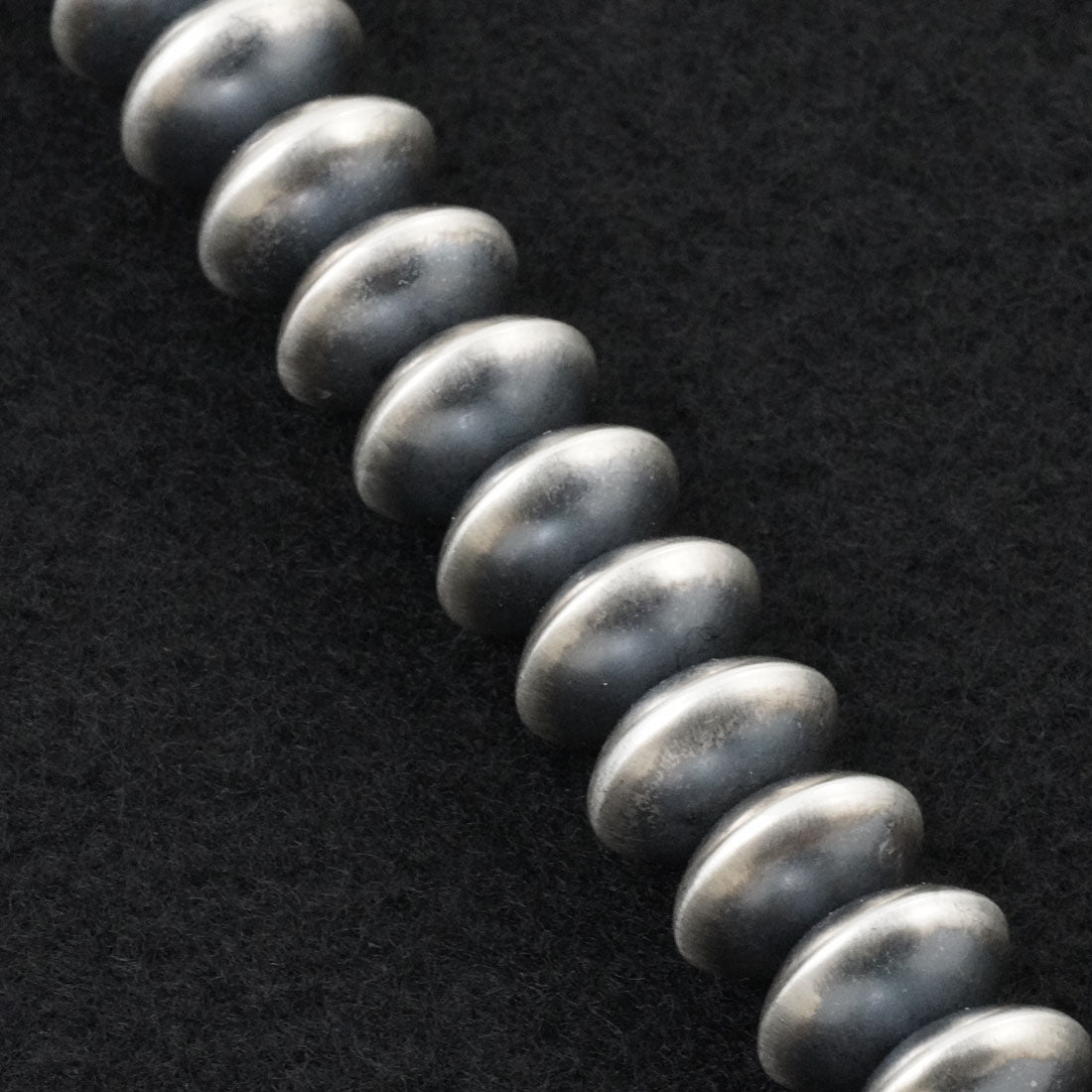 Bryannen Halwood Sterling Silver Navajo Pearl Necklace 22"