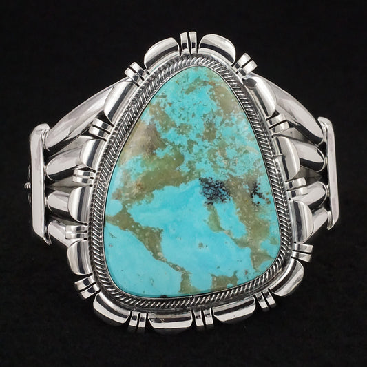 Mark Yazzie Turquoise & Sterling Silver Bracelet