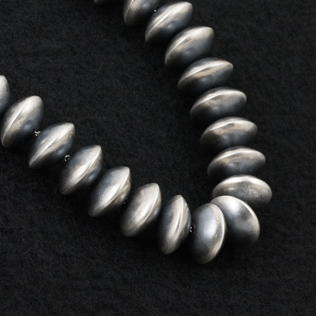 Bryannen Halwood Sterling Silver Navajo Pearl Necklace 22"