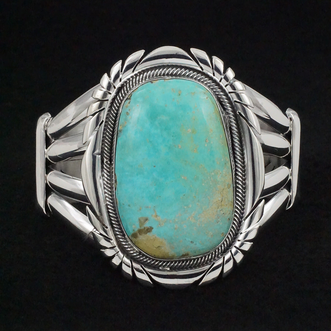 Mark Yazzie Turquoise & Sterling Silver Bracelet