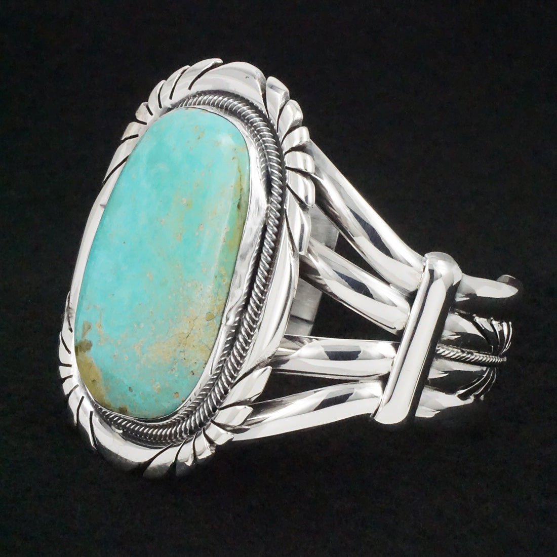 Mark Yazzie Turquoise & Sterling Silver Bracelet