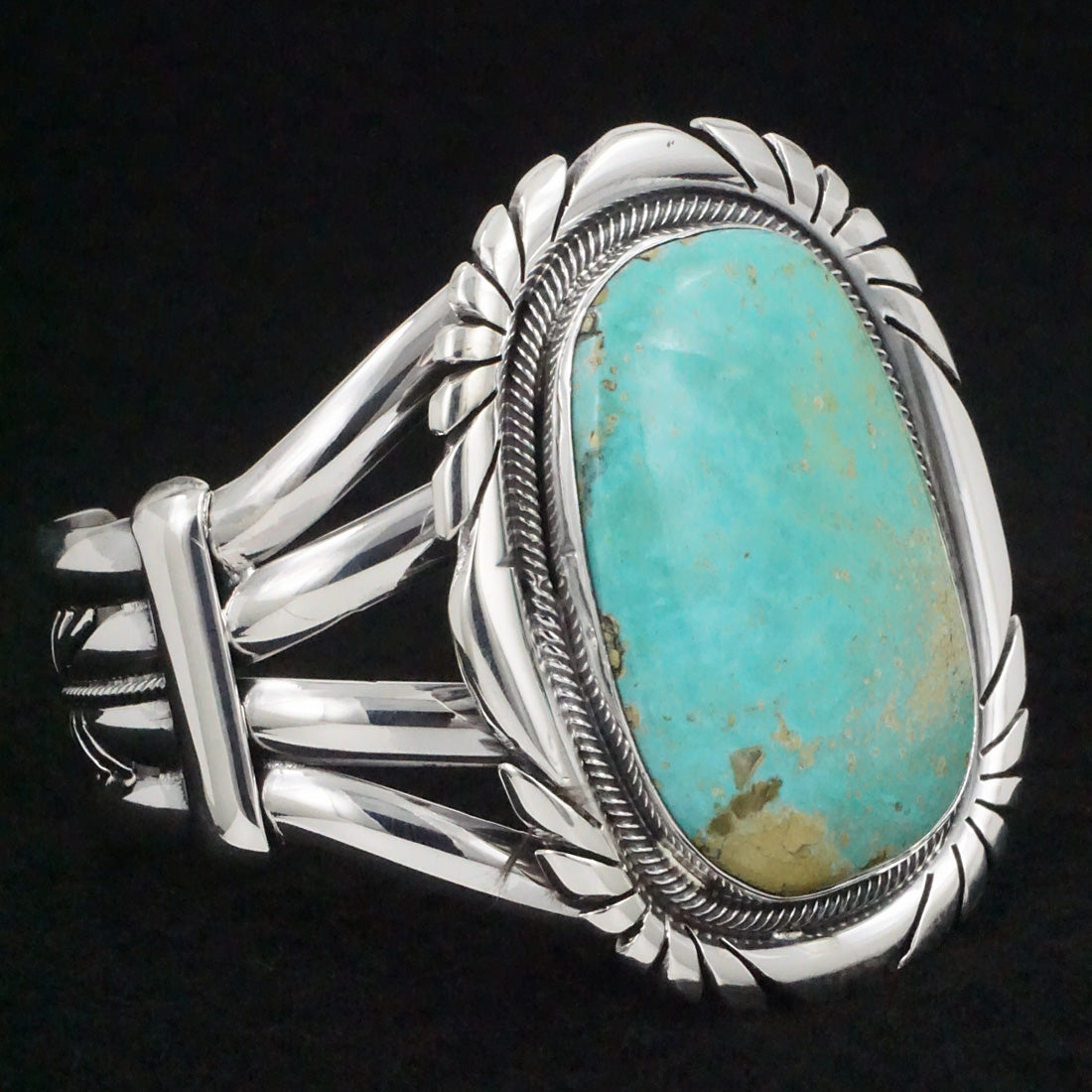 Mark Yazzie Turquoise & Sterling Silver Bracelet