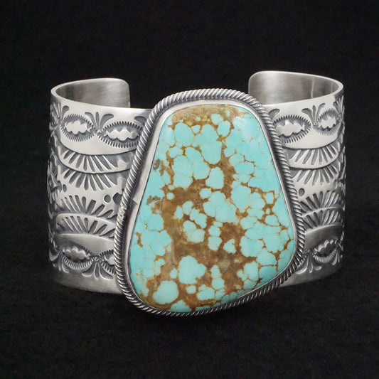 Mark Yazzie Turquoise & Sterling Silver Bracelet