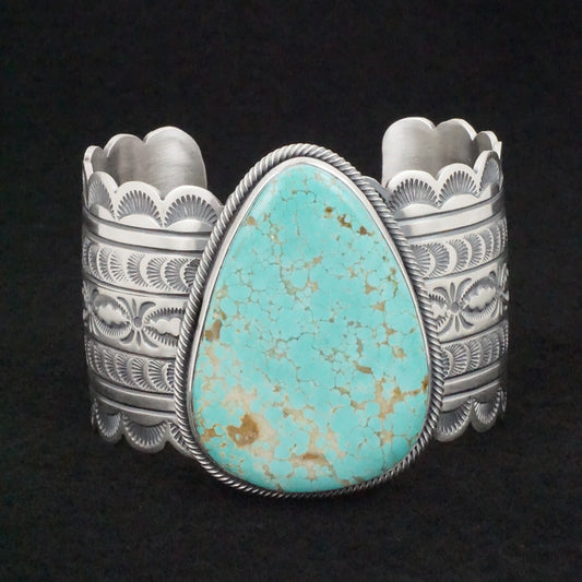 Mark Yazzie Turquoise & Sterling Silver Bracelet