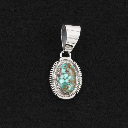 Thomas Francisco Turquoise & Sterling Silver Pendant