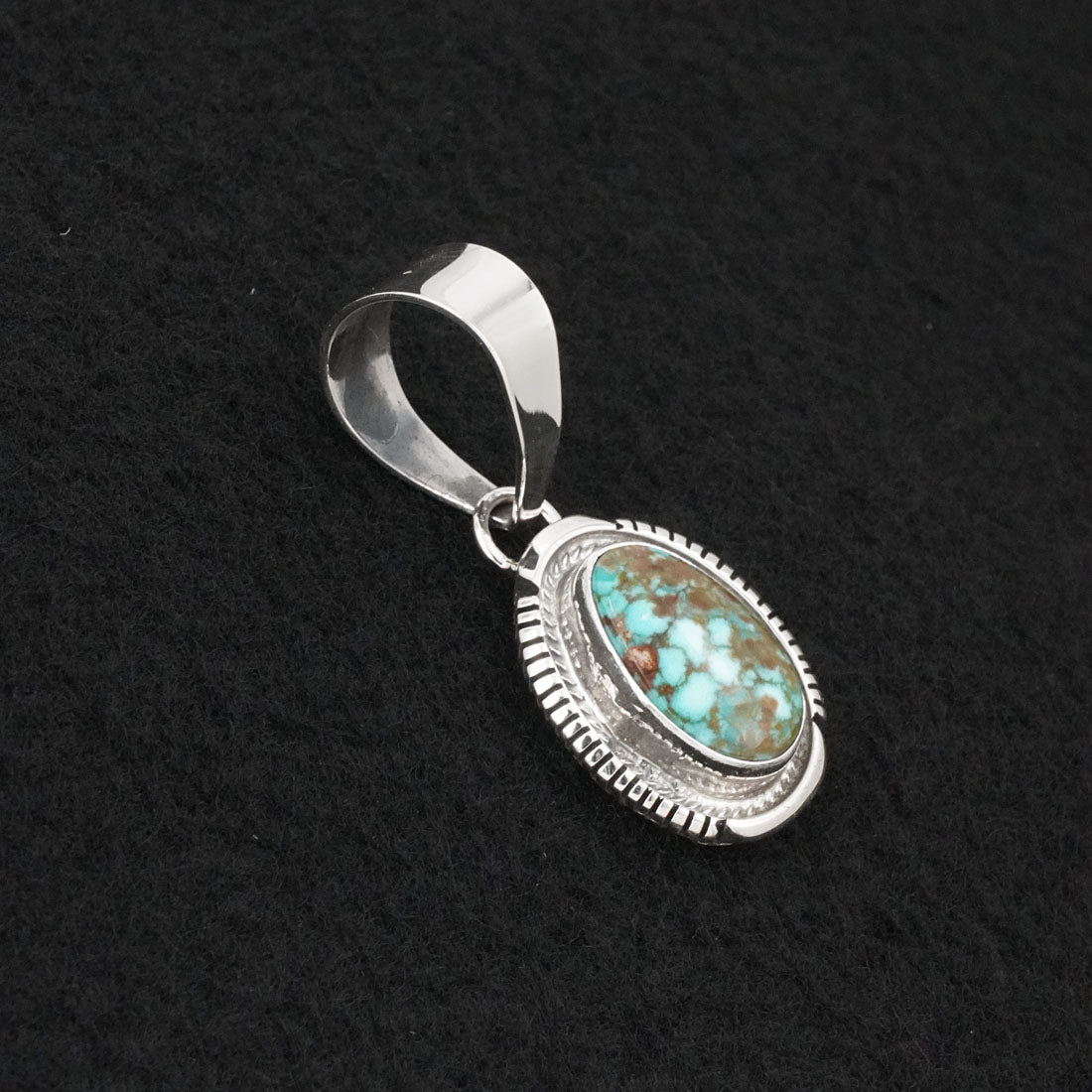 Thomas Francisco Turquoise & Sterling Silver Pendant