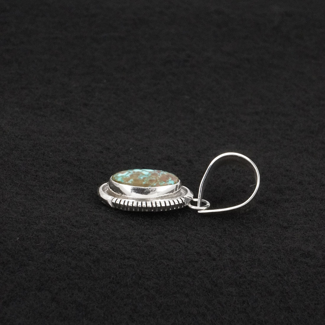 Thomas Francisco Turquoise & Sterling Silver Pendant