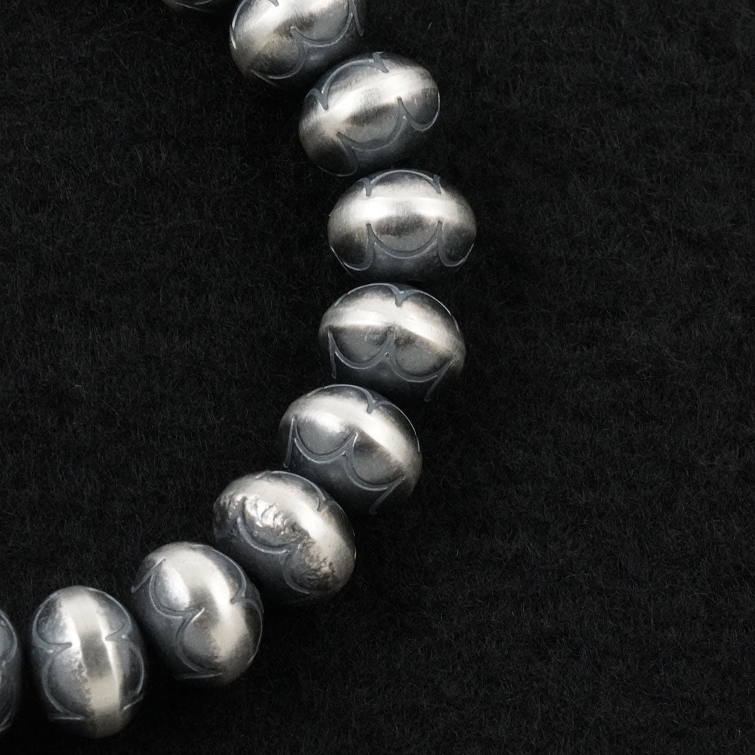 Bryannen Halwood Sterling Silver Navajo Pearl Bracelet