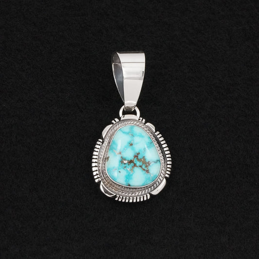 Thomas Francisco Turquoise & Sterling Silver Pendant
