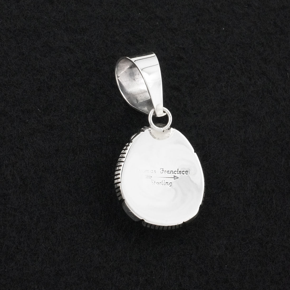 Thomas Francisco Turquoise & Sterling Silver Pendant