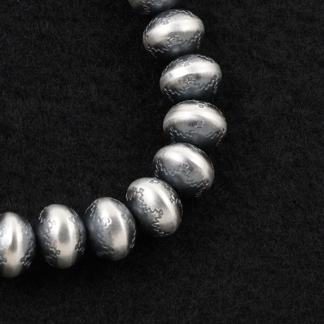 Bryannen Halwood Sterling Silver Navajo Pearl Bracelet