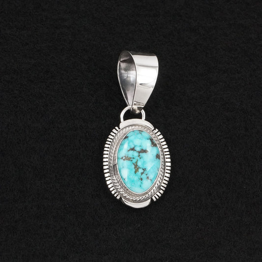 Thomas Francisco Turquoise & Sterling Silver Pendant
