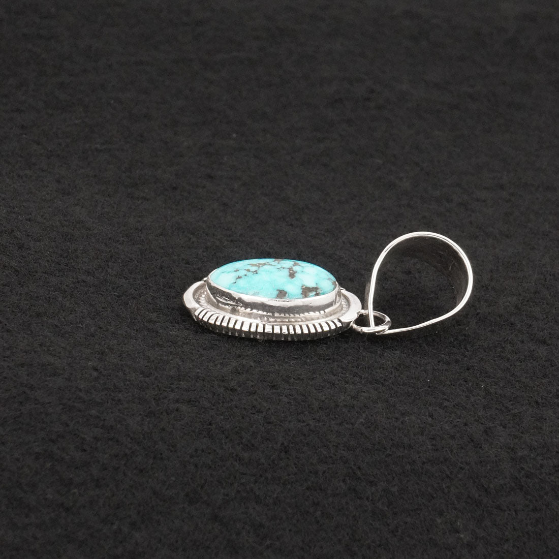 Thomas Francisco Turquoise & Sterling Silver Pendant