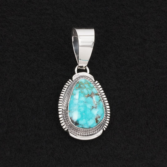 Thomas Francisco Turquoise & Sterling Silver Pendant