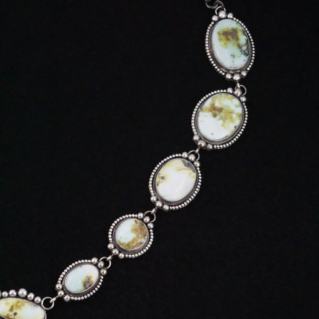 Kathleen Livingston Variscite & Sterling Silver Necklace Set