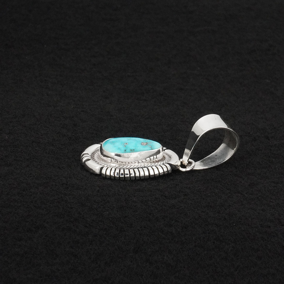 Thomas Francisco Turquoise & Sterling Silver Pendant