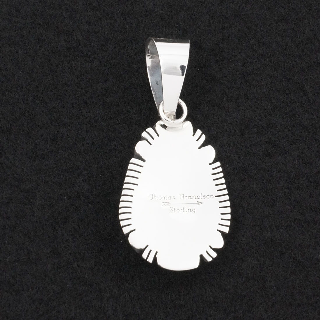 Thomas Francisco Turquoise & Sterling Silver Pendant