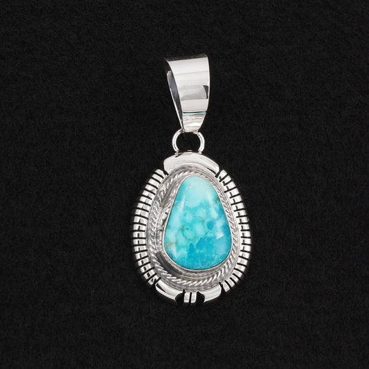 Thomas Francisco Turquoise & Sterling Silver Pendant