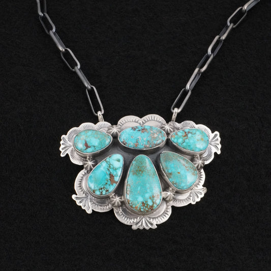Darrin Livingston Turquoise & Sterling Silver Necklace