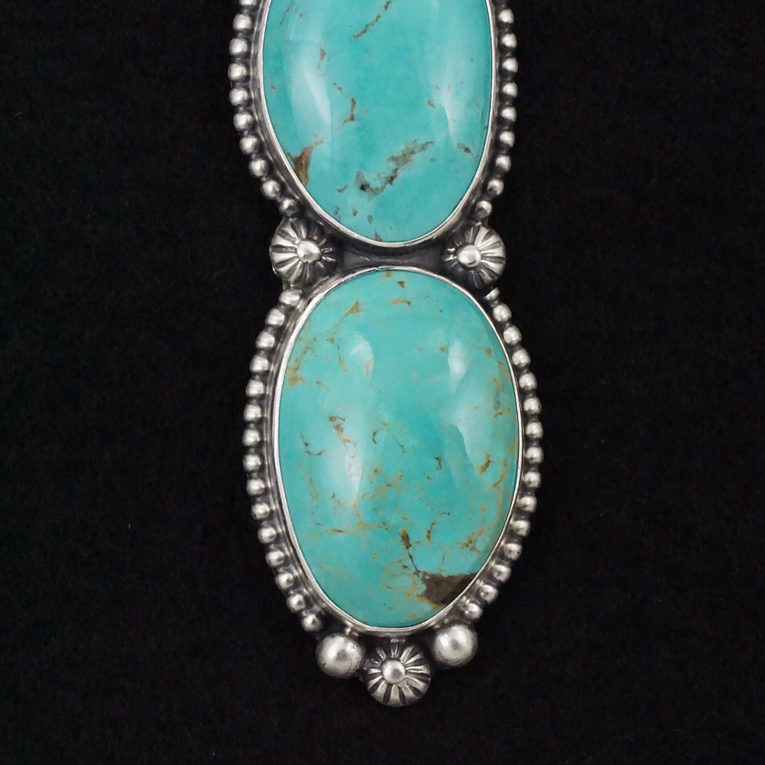 Darrin Livingston Turquoise & Sterling Silver Pendant