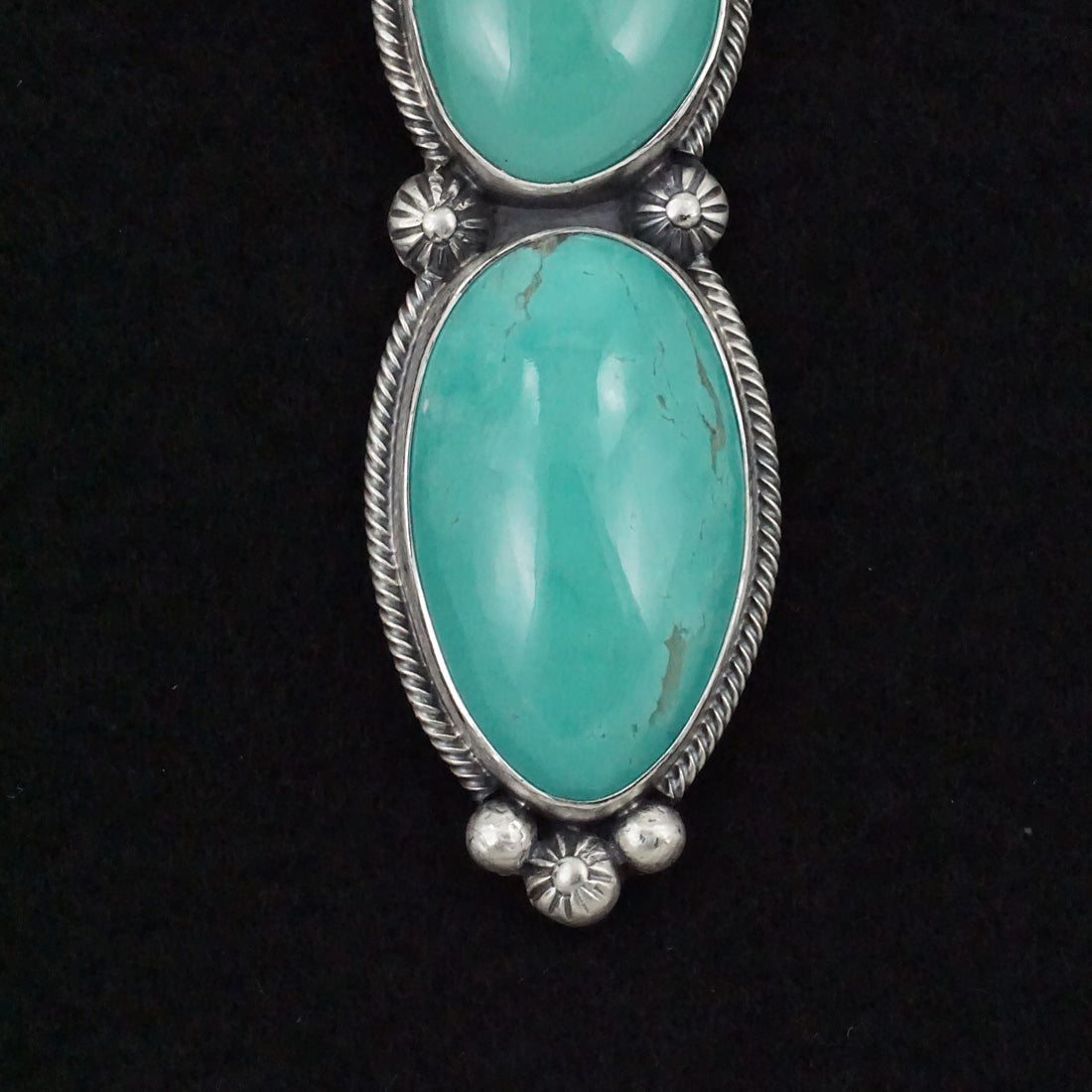 Darrin Livingston Turquoise & Sterling Silver Pendant