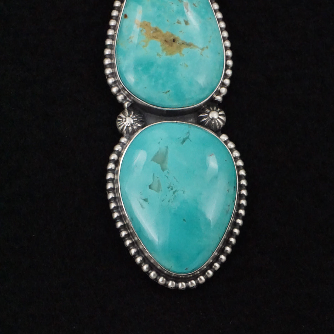 Darrin Livingston Turquoise & Sterling Silver Pendant