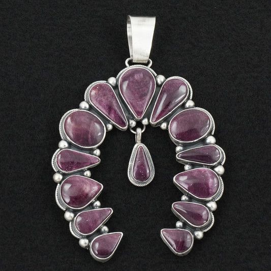 Paul Livingston Spiny Oyster & Sterling Silver Pendant