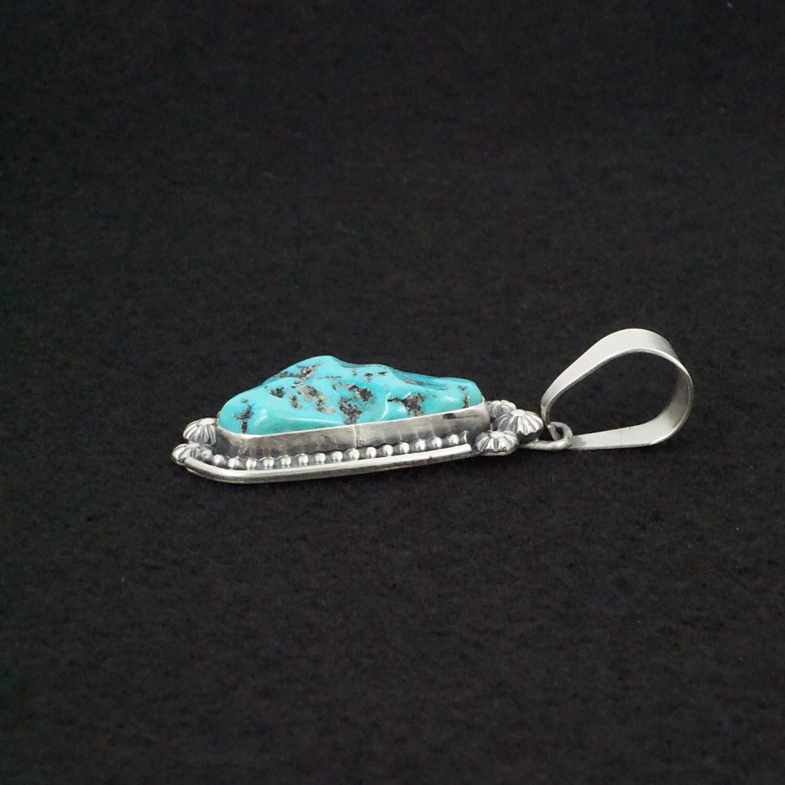 Darrin Livingston Turquoise & Sterling Silver Pendant