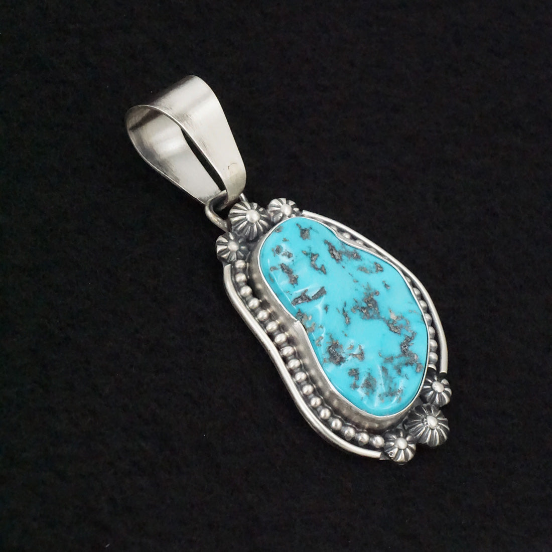 Darrin Livingston Turquoise & Sterling Silver Pendant