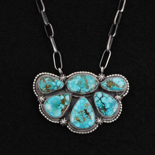 Darrin Livingston Turquoise & Sterling Silver Necklace
