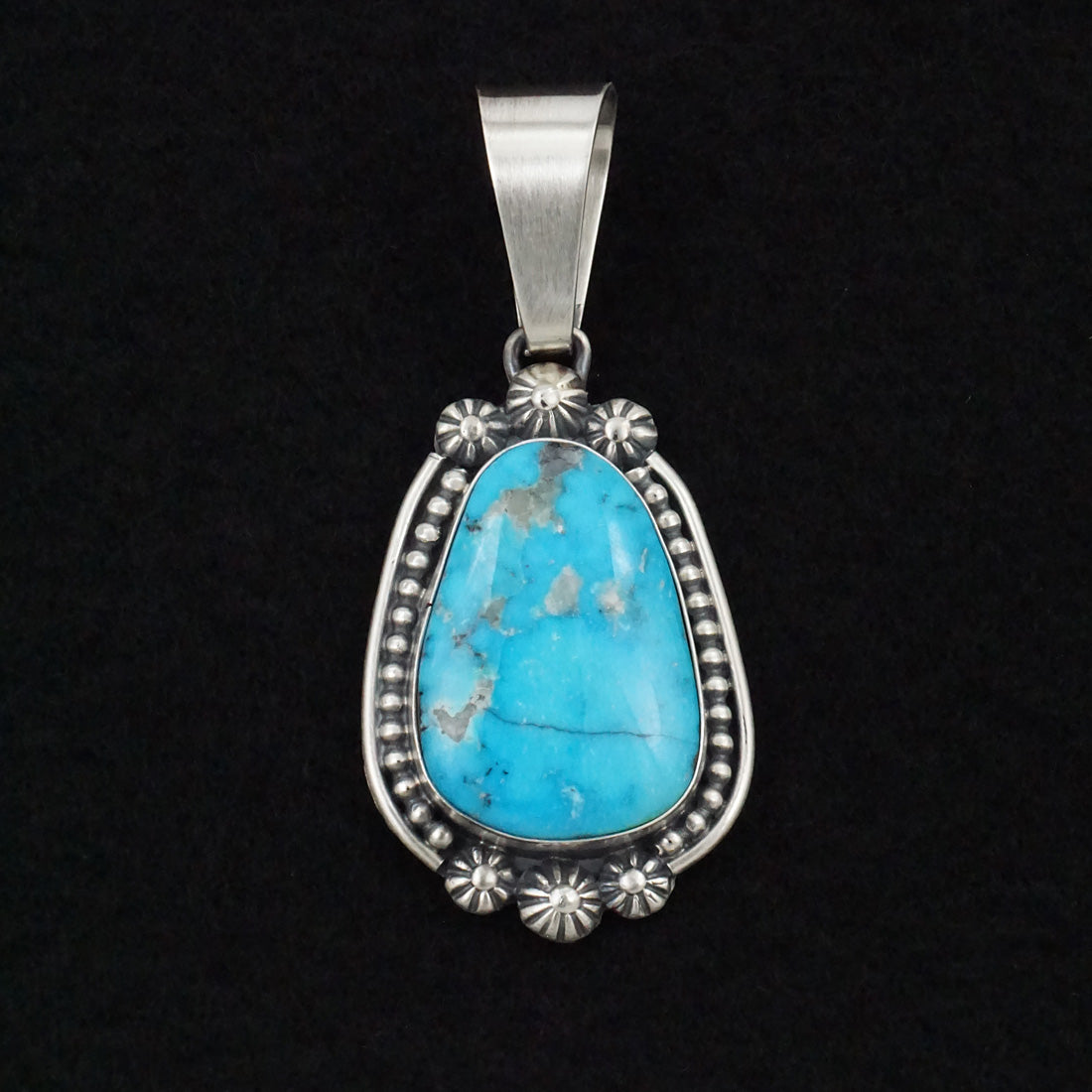 Darrin Livingston Turquoise & Sterling Silver Pendant