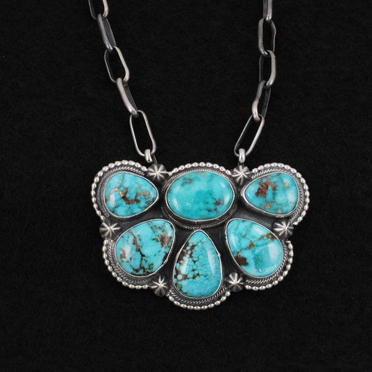 Darrin Livingston Turquoise & Sterling Silver Necklace