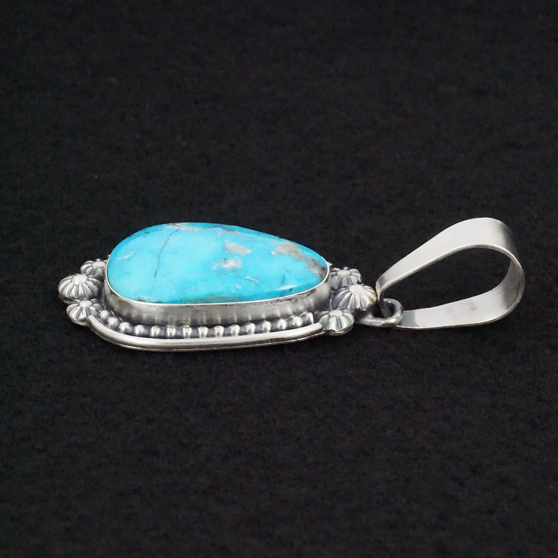 Darrin Livingston Turquoise & Sterling Silver Pendant