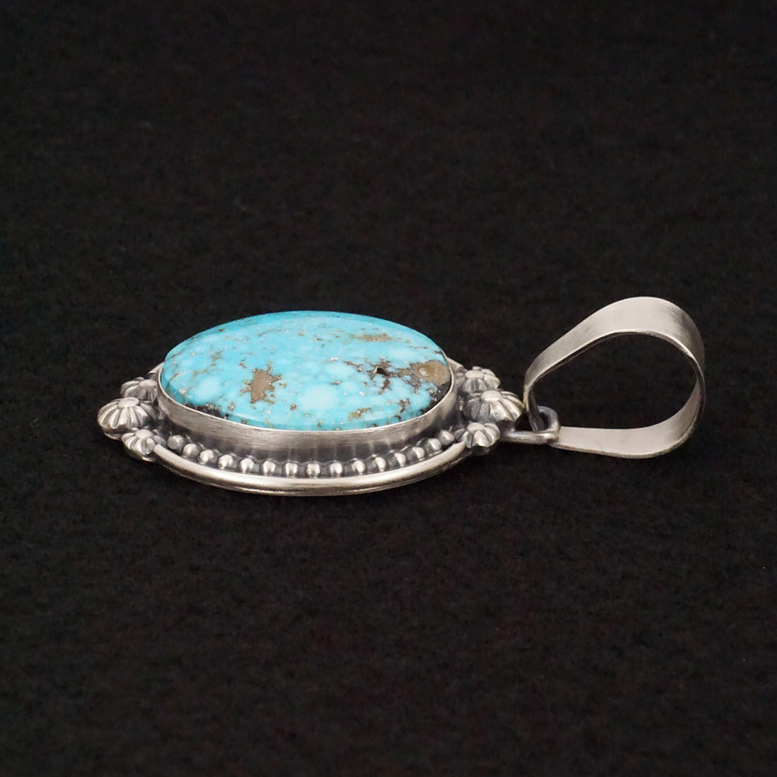 Darrin Livingston Turquoise & Sterling Silver Pendant