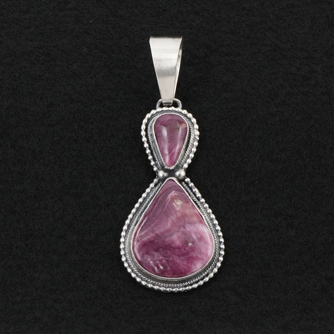 Kathleen Livingston Spiny Oyster & Sterling Silver Pendant