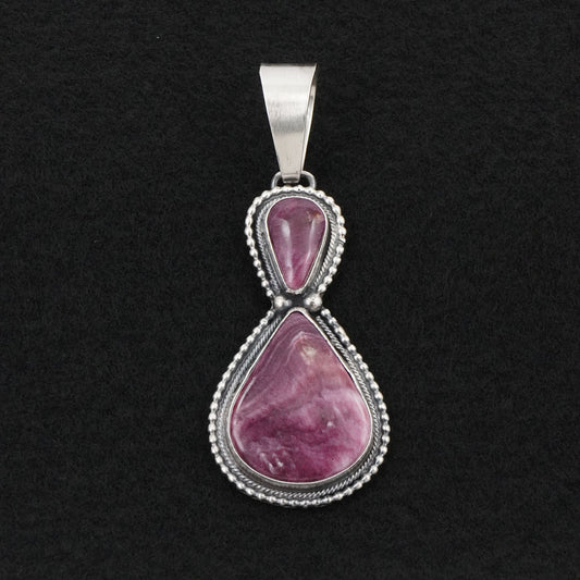 Kathleen Livingston Spiny Oyster & Sterling Silver Pendant