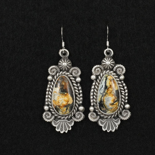 Michael Calladitto New Lander & Sterling Silver Earrings