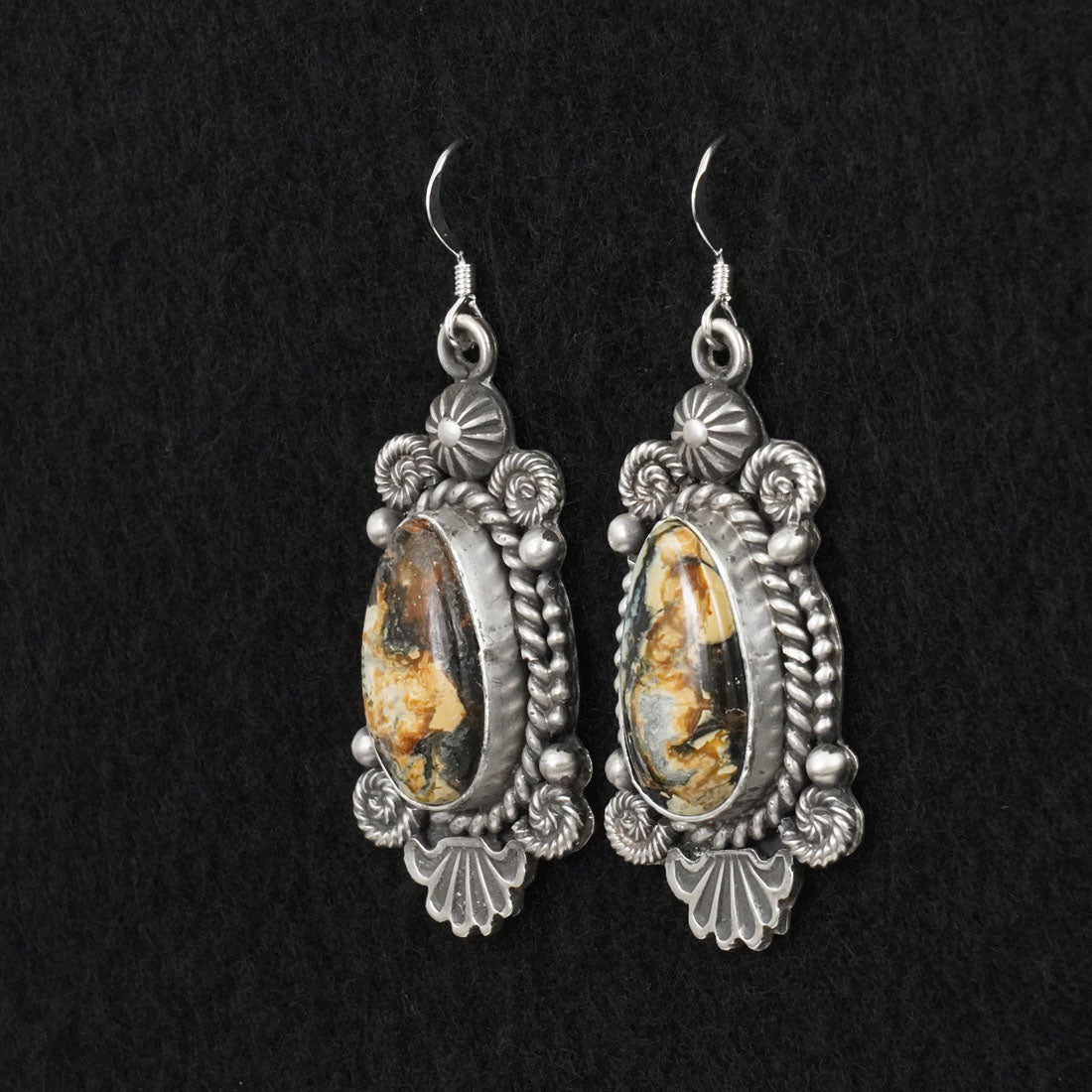 Michael Calladitto New Lander & Sterling Silver Earrings