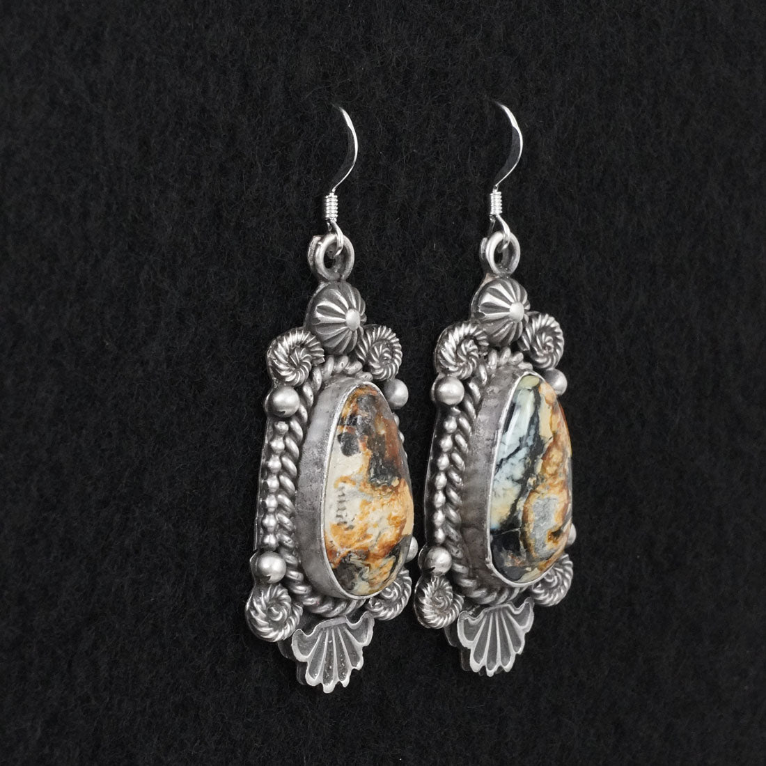 Michael Calladitto New Lander & Sterling Silver Earrings
