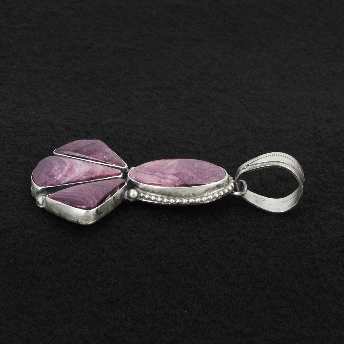 Kathleen Livingston Spiny Oyster & Sterling Silver Pendant