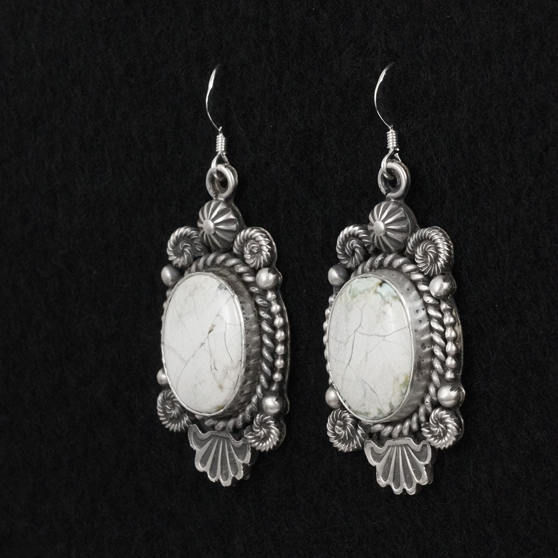 Michael Calladitto New Lander & Sterling Silver Earrings