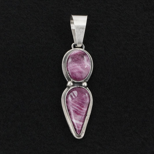 Kathleen Livingston Spiny Oyster & Sterling Silver Pendant