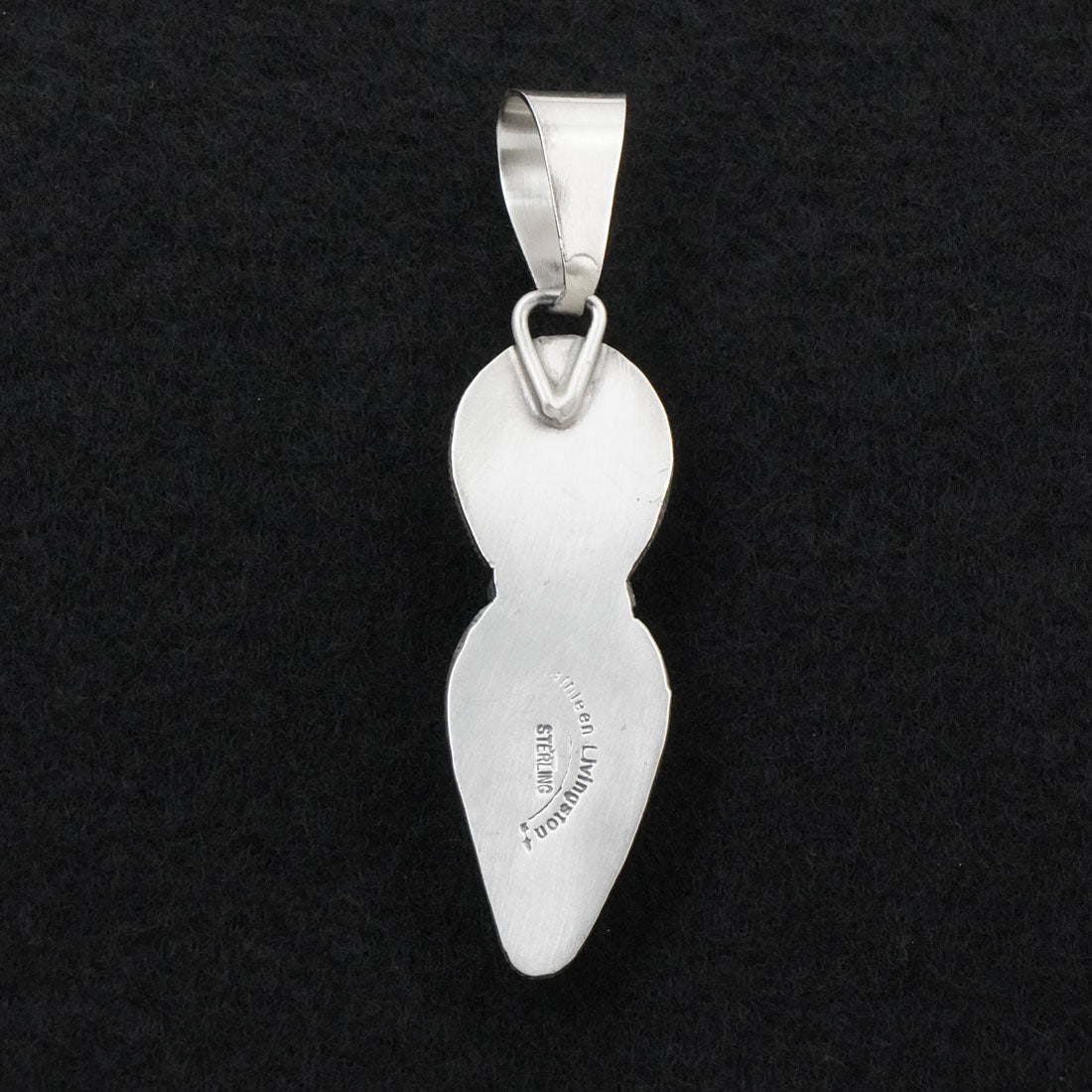 Kathleen Livingston Spiny Oyster & Sterling Silver Pendant