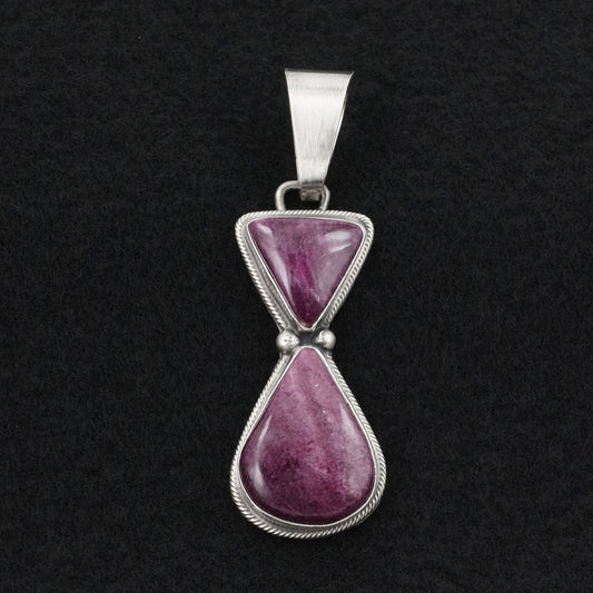 Kathleen Livingston Spiny Oyster & Sterling Silver Pendant