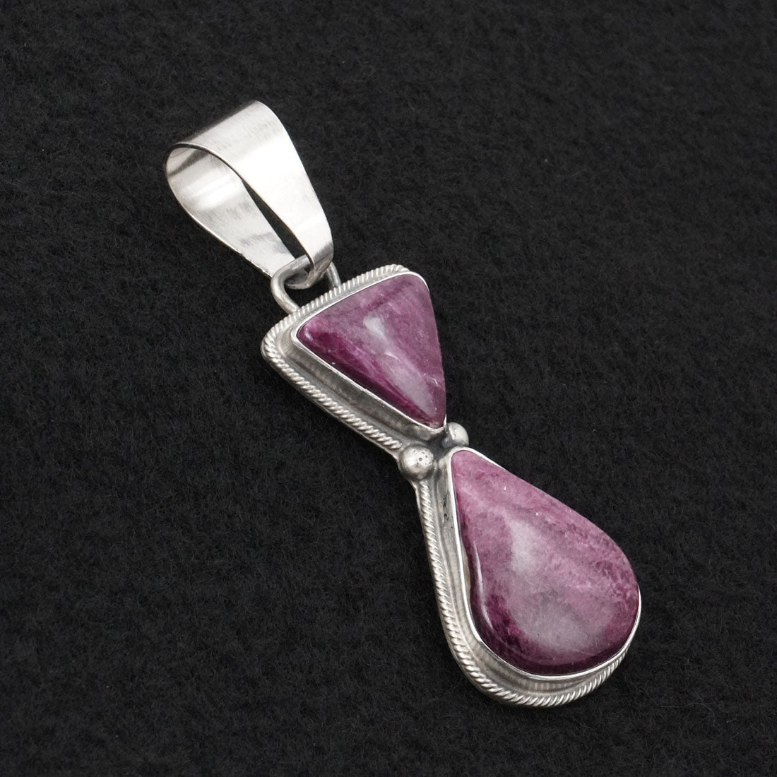 Kathleen Livingston Spiny Oyster & Sterling Silver Pendant